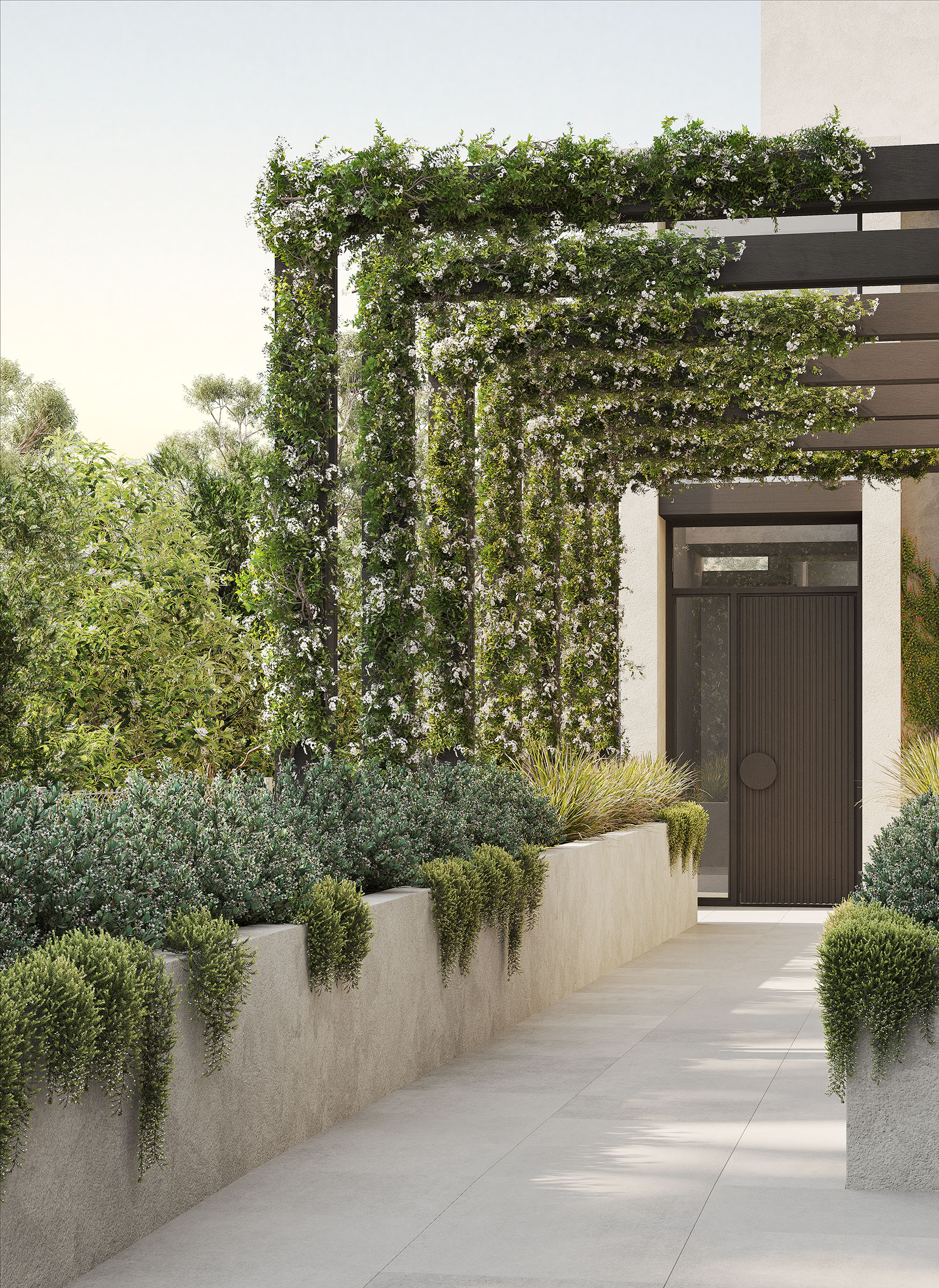 Bright Brighton — Entry Pergola